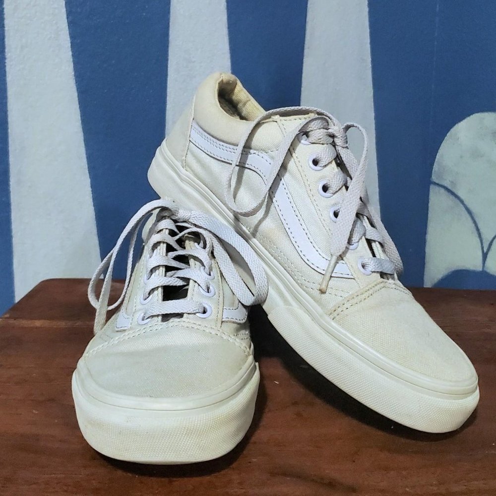 Sky blue mono edition Old Skool low-top Vans, 7.5